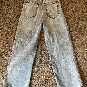 Abercrombie wide leg jeans